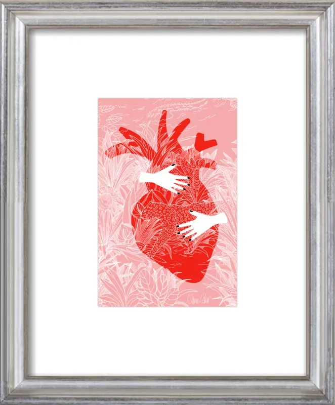 REFUGE ROSE by Claire Colin for Artfully Walls