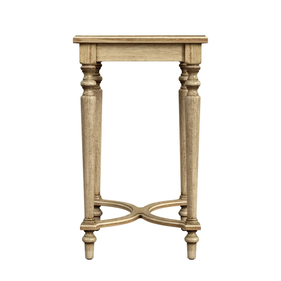 Tyler Antique Beige Side Table