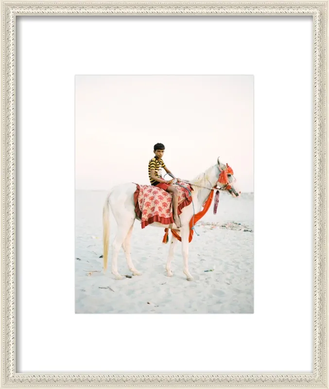 Boy on Horse by Andrew Jacona for Artfully Walls