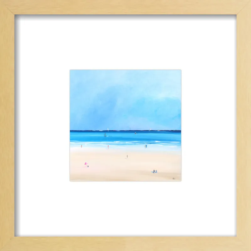 Smooth Ocean Sale by Caroline Chriss  for Artfully Walls