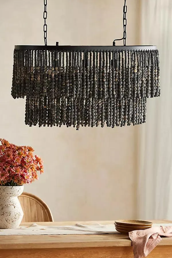 Beaded Chandelier Light