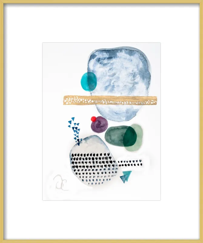 Under the sea by Victoria Gonzalez for Artfully Walls