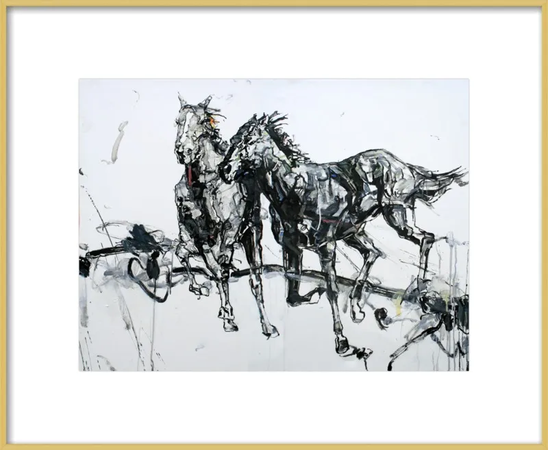 The Races by Shao Y. Zhang for Artfully Walls