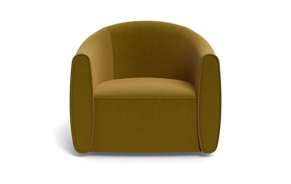 Lawson Swivel Chair with Contrast Piping