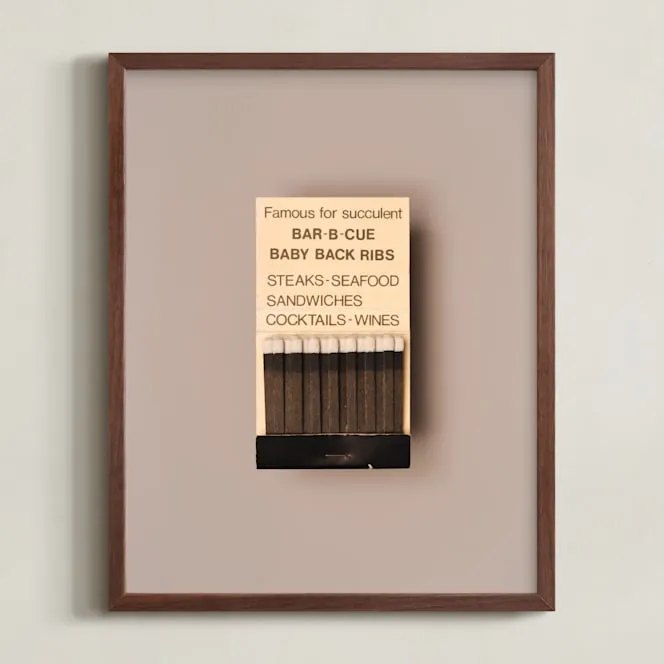 Famous Food Black Limited Edition Fine Art Print