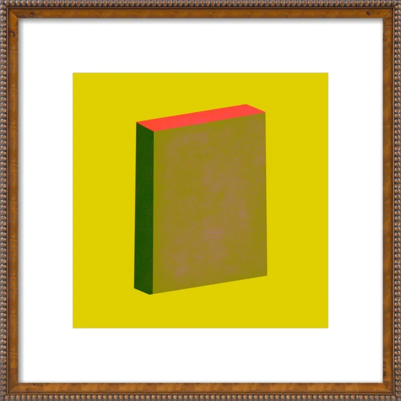 Color Books 4, Olive, Forest, Hot Red & Pear Green by Jessica Poundstone for Artfully Walls