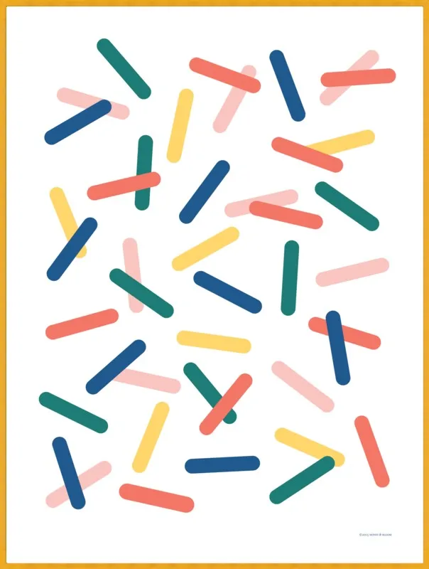 Sprinkle by Becky Hui Chan for Artfully Walls