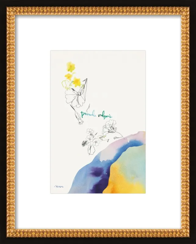 Primula Vulgaris by META WRABER for Artfully Walls