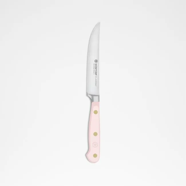 Wusthof Classic Color Pink Himalayan Salt 4.5" Steak Knife
