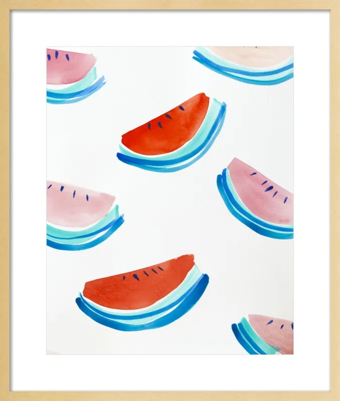 Watermelon by Britt Bass Turner for Artfully Walls