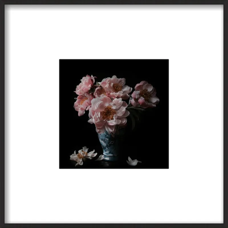 Pink Peonies  by Lucy Snowe for Artfully Walls