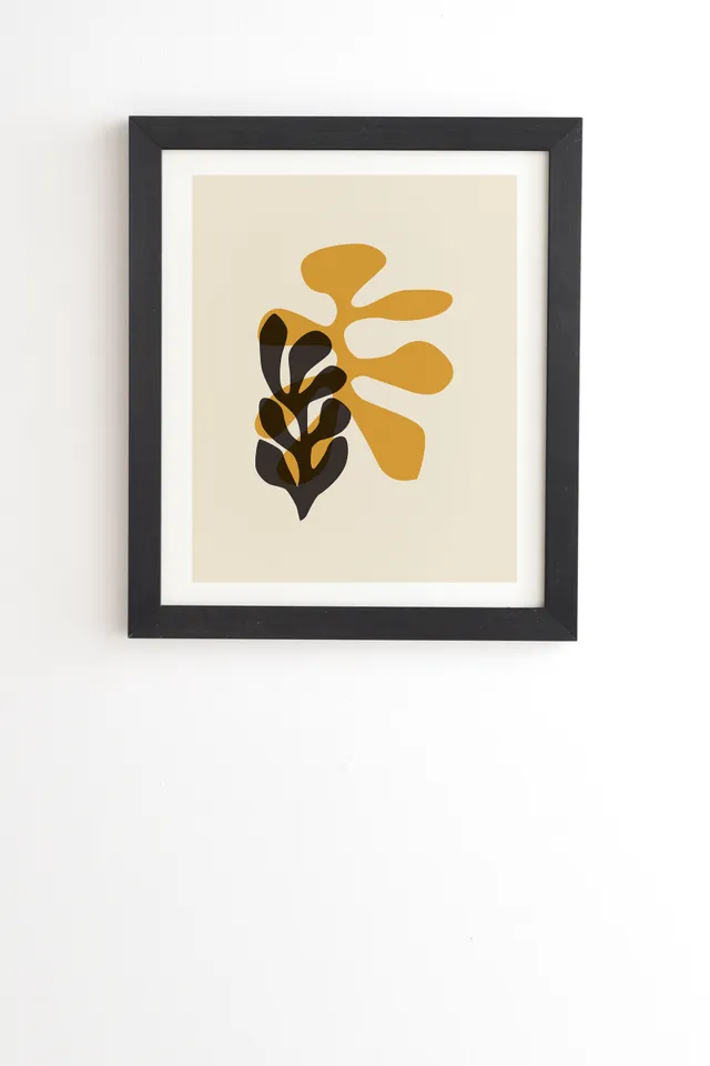 Sea Tangle by Gale Switzer - Framed Wall Art Basic Black 30" x 30"