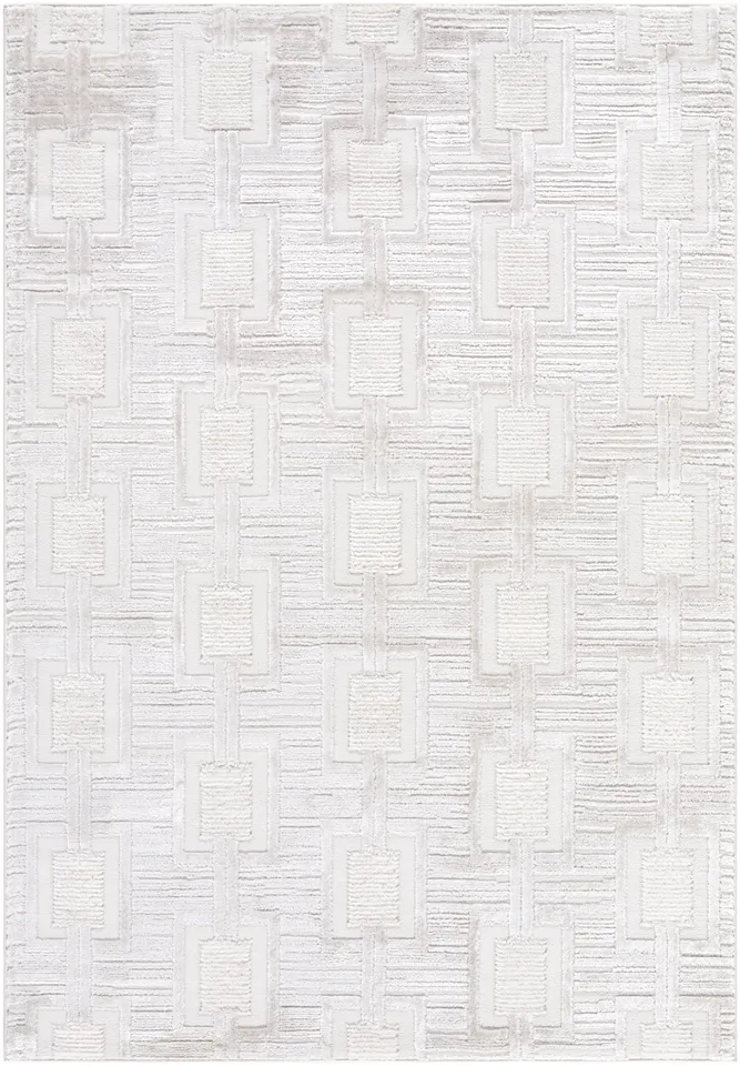 Wolly Beige Indoor 7'10" x 10' Machine Woven Rug
