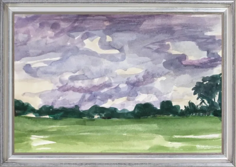 Summer Sky, Late by Megan Williamson for Artfully Walls