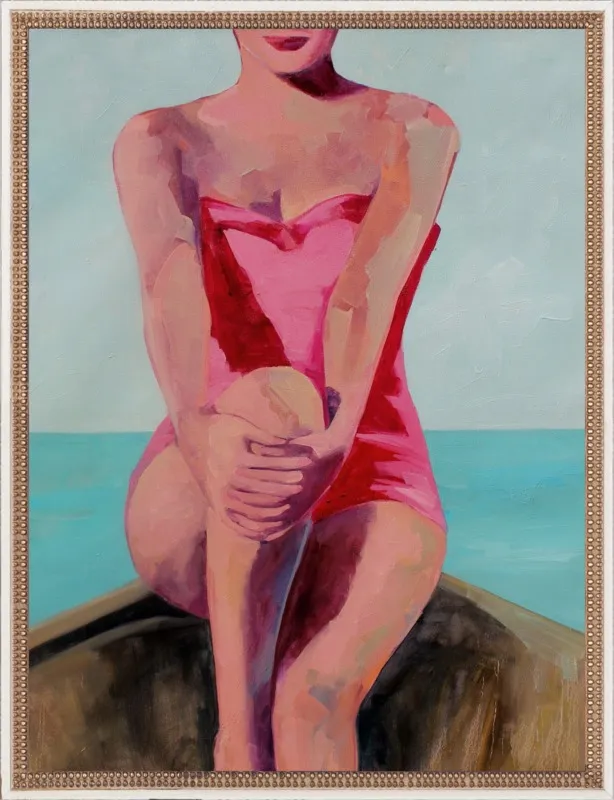 Woman in a Boat by T. S. Harris for Artfully Walls
