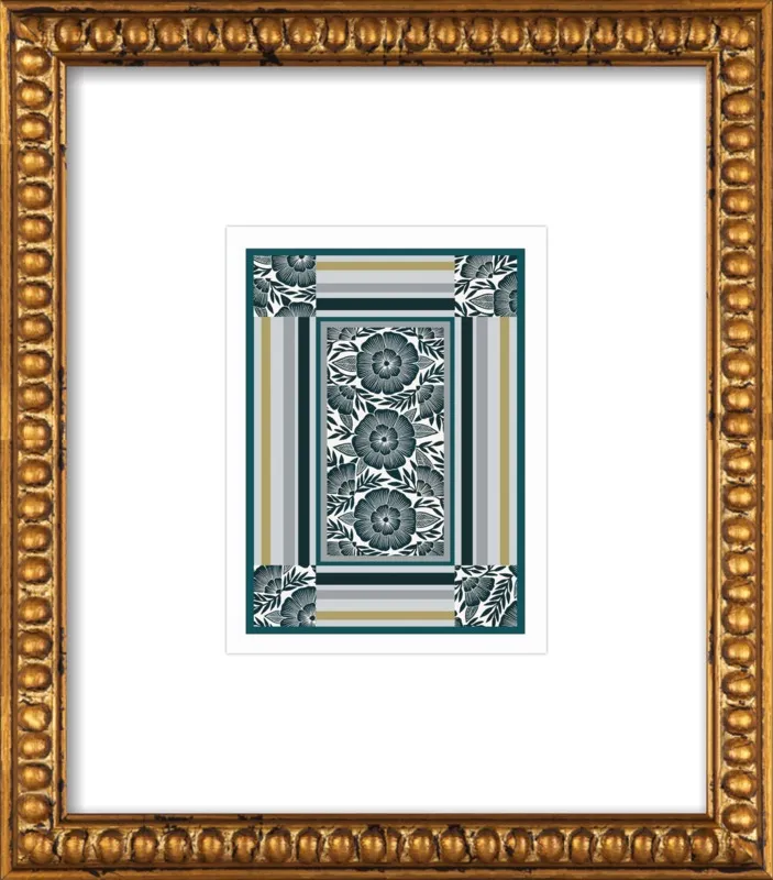 Botanical Frame 1 by Katharine Watson for Artfully Walls