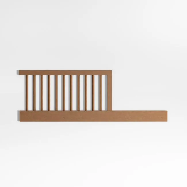 Hampshire Natural Brown Wood Toddler Bed Rail