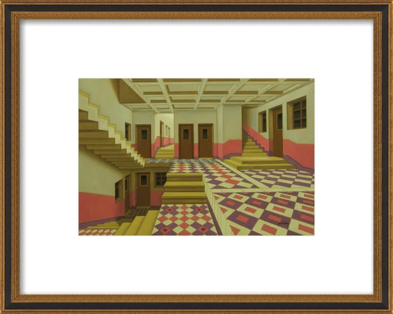 Interior 4 by Yacov Gabay for Artfully Walls