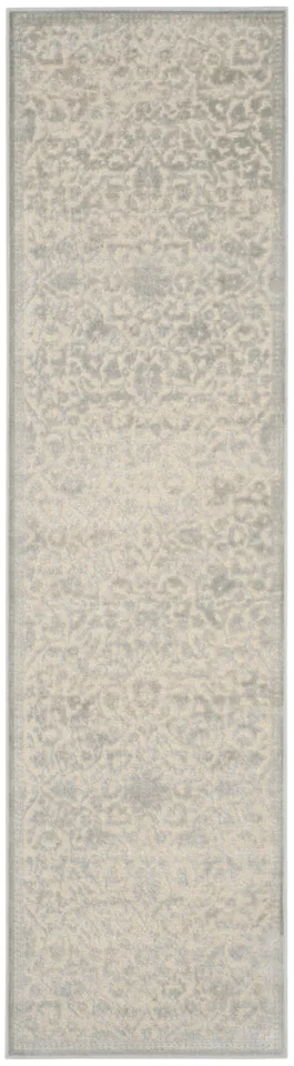 Arlo Home Woven Area Rug, PAR393-5740, Stone,  2' 2" X 8'