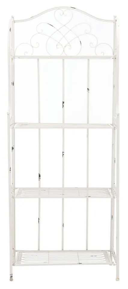 Amaris 4 Tier Shelf - Antique White