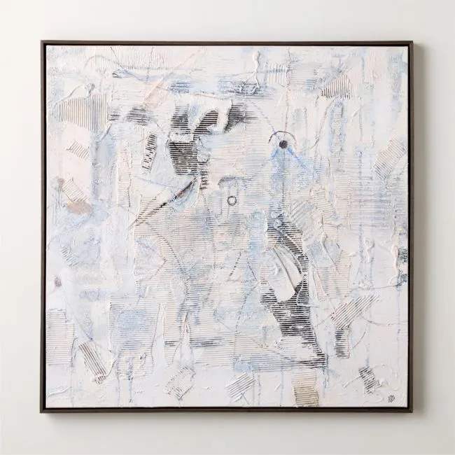 'Tragectory' Framed Wall Art 45"x45"