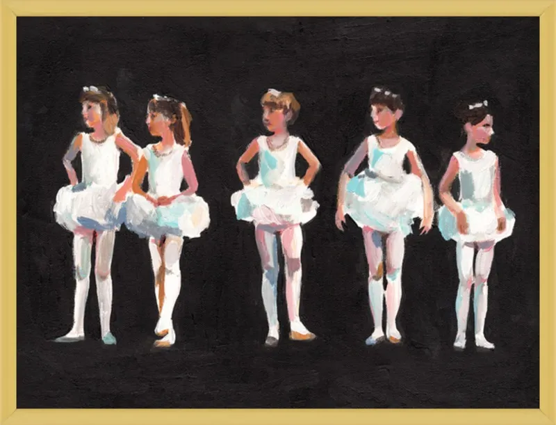 Ballerinas by Tali Yalonetzki for Artfully Walls