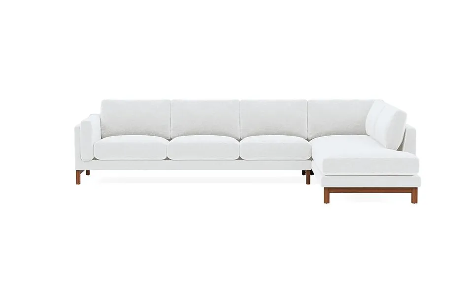 Gaby 4-Seat Sectional with Right Bumper