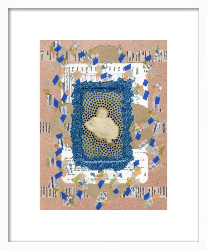 Blue awakening by Naomi Vona for Artfully Walls