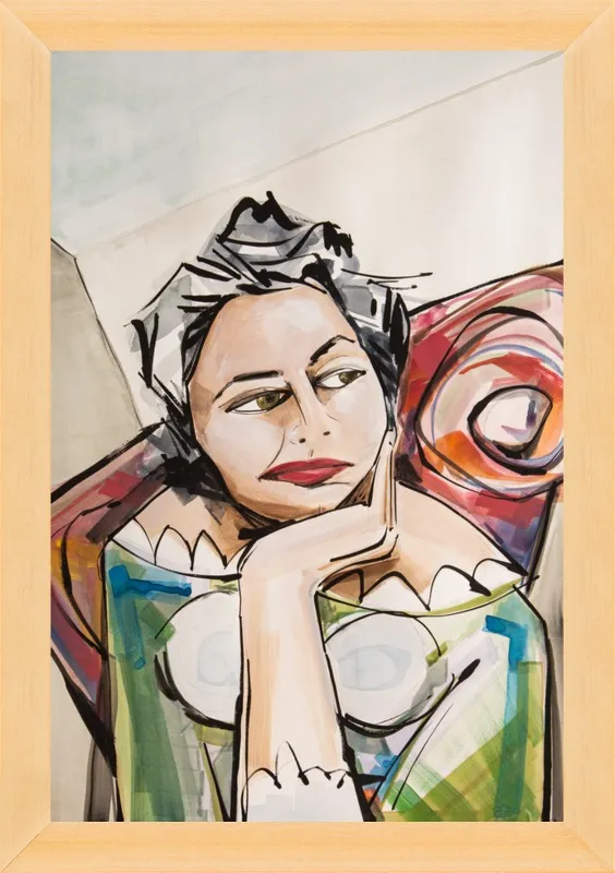 Ponder by Becky Aubry for Artfully Walls