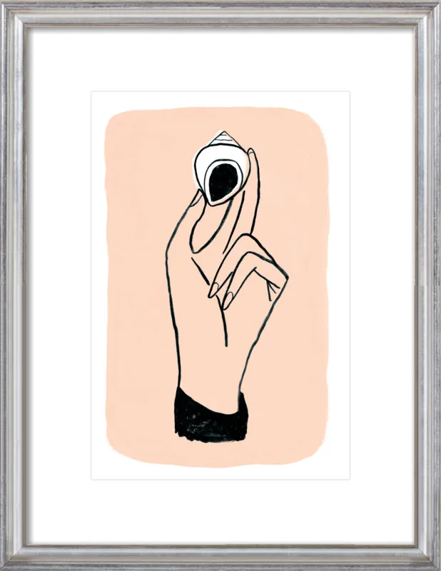 My Hand is My Face by Michael Doyle - Apartment On Belmont for Artfully Walls