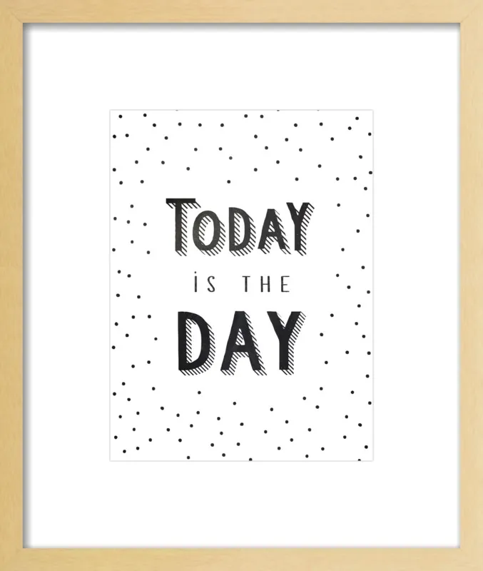 Today is the day by Lonneke de Roos - Kind of Style for Artfully Walls
