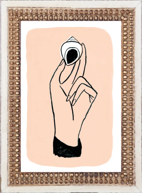 My Hand is My Face by Michael Doyle - Apartment On Belmont for Artfully Walls