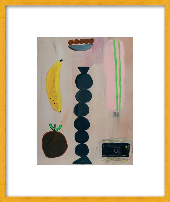 Still life with a phone vibration by Agata Królak for Artfully Walls