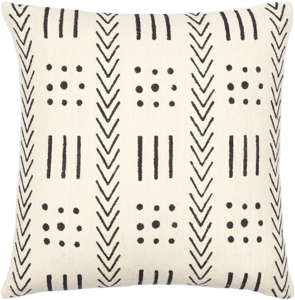 Malian MAA-006 20"L x 20"W Pillow Cover