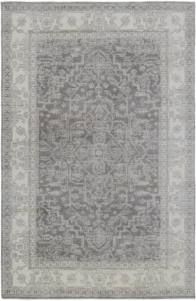 Bala Gray Indoor 10' x 14' Handmade Rug
