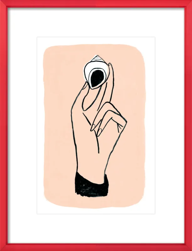 My Hand is My Face by Michael Doyle - Apartment On Belmont for Artfully Walls