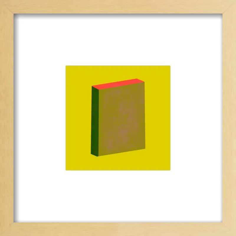 Color Books 4, Olive, Forest, Hot Red & Pear Green by Jessica Poundstone for Artfully Walls