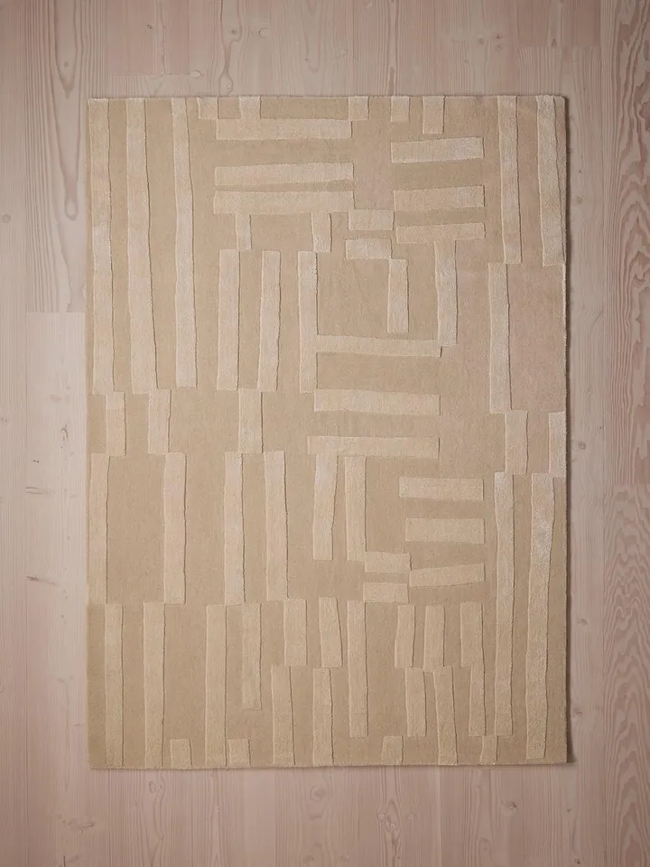 Jarrett Rug Cream, 20 x 30cm Swatch