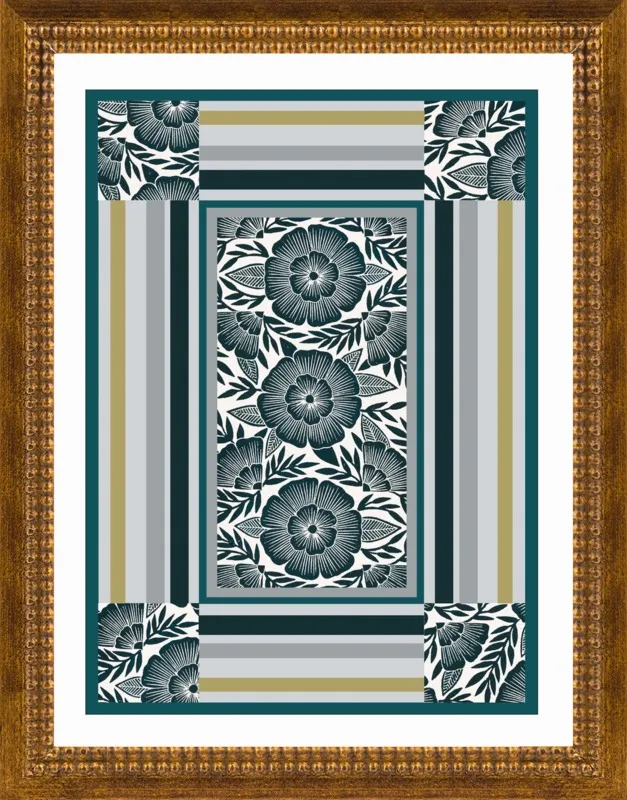 Botanical Frame 1 by Katharine Watson for Artfully Walls