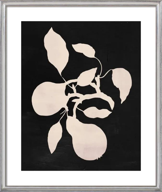 pears black and white by Ruti Shaashua for Artfully Walls
