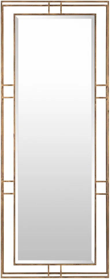Alpenglow Gold 60"H x 24"W x 3"D Full Length Mirror