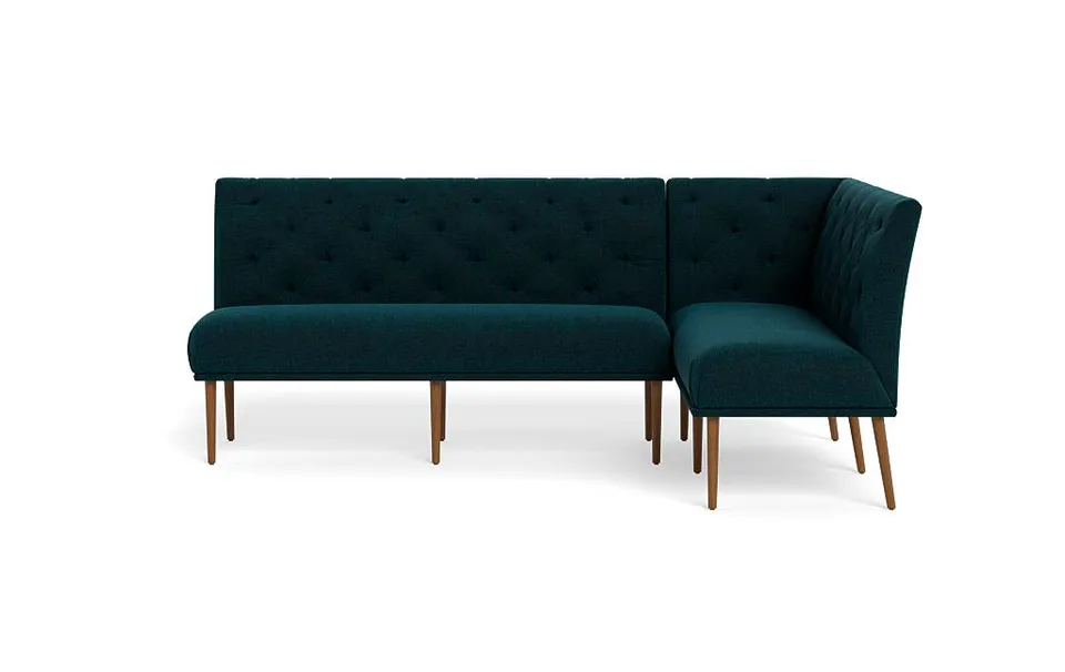 Dorian Upholstered Right Banquette with Tufting Option