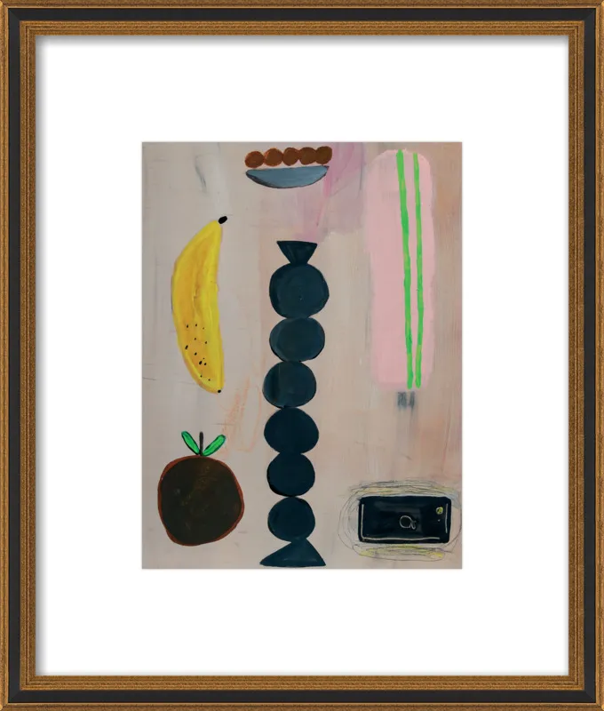 Still life with a phone vibration by Agata Królak for Artfully Walls