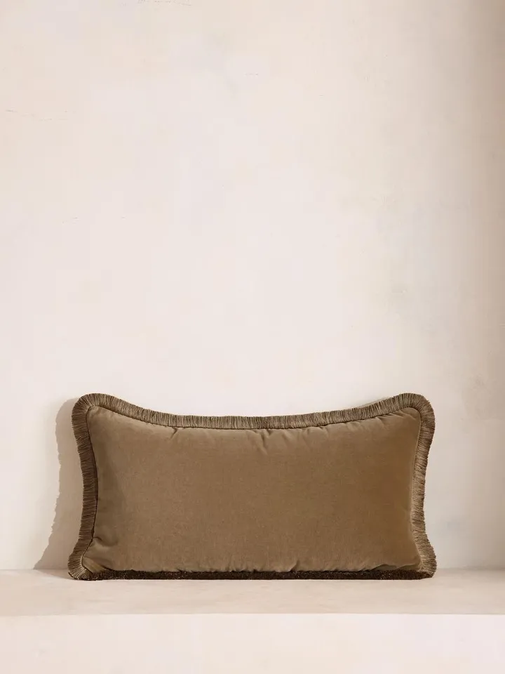 Margeaux Oblong Cushion, Truffle