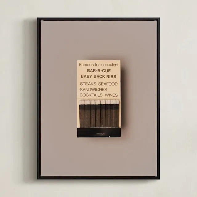 Famous Food Black Limited Edition Fine Art Print