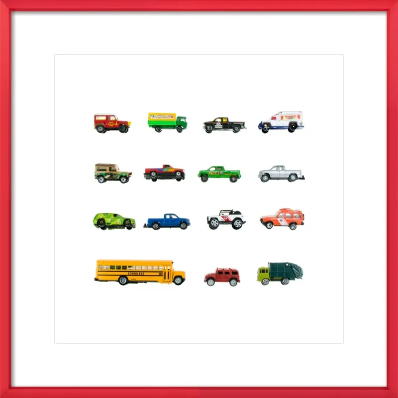 Vintage Toy Trucks by Jennifer Steen Booher for Artfully Walls