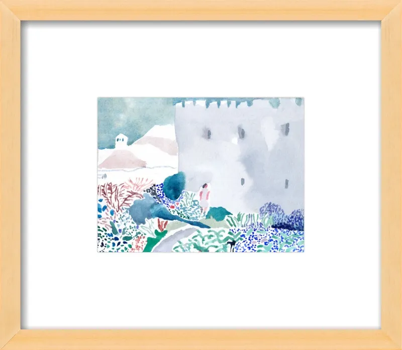 Castle Flowers by Charlotte Ager for Artfully Walls