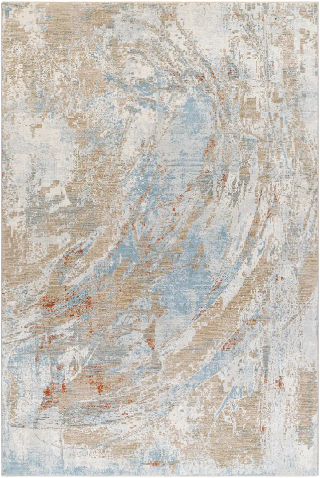 Brunswick Beige Indoor 9' x 12'2" Machine Woven Rug
