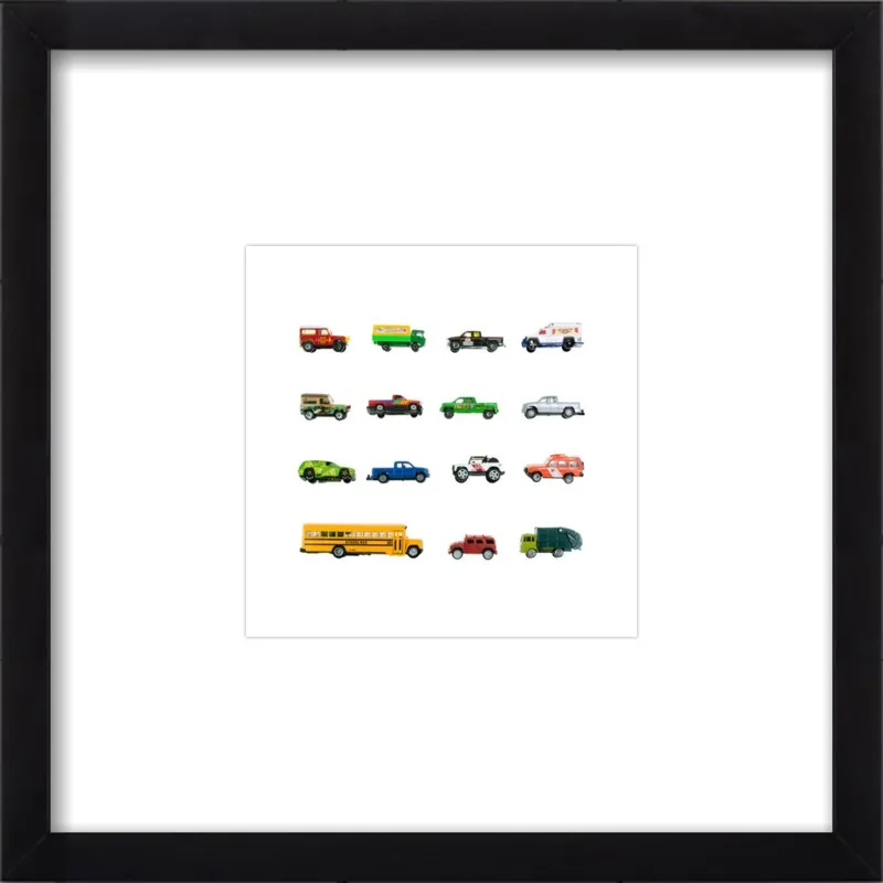 Vintage Toy Trucks by Jennifer Steen Booher for Artfully Walls