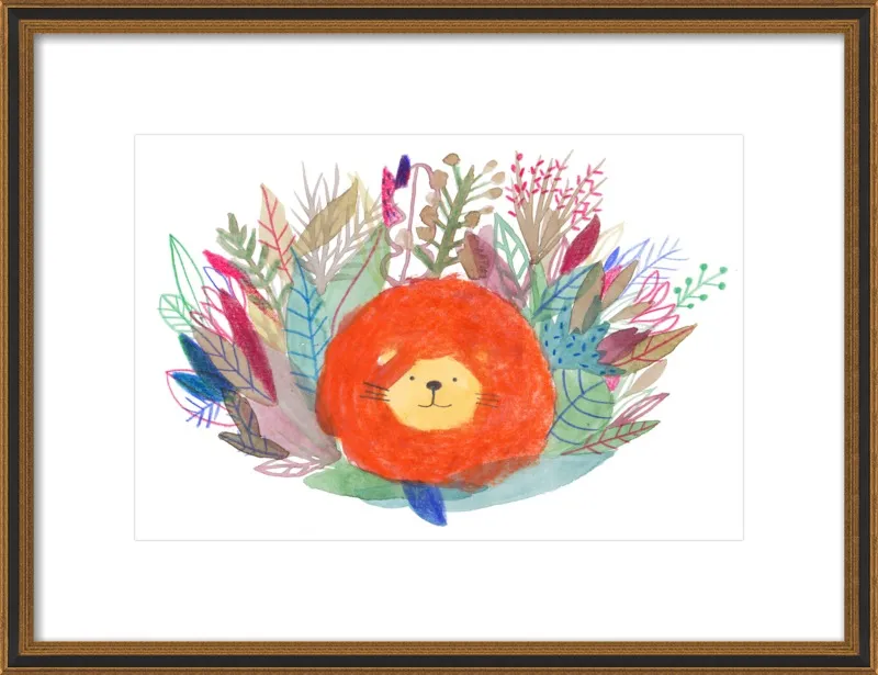 Lion by Marion Barraud for Artfully Walls